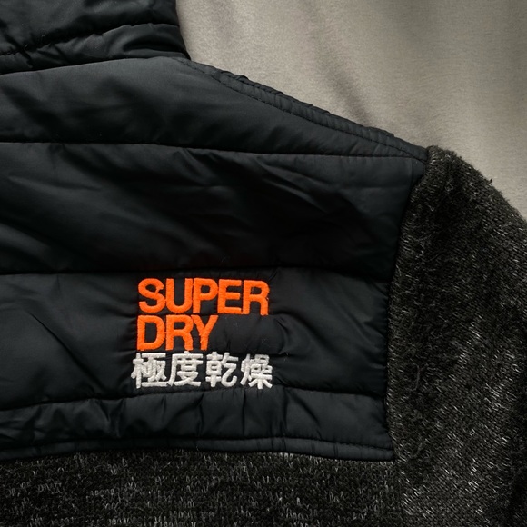 SOLD Superdry Storm Hybrid Zip Hoodie - Picture 7 of 11